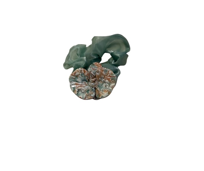 Hår elastik, m/plast sløjfe