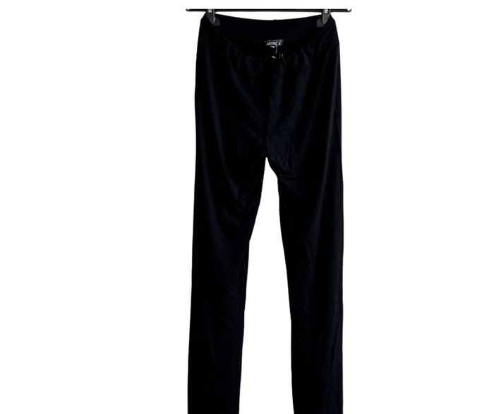 Leggings, Viscose, Lang, Sort